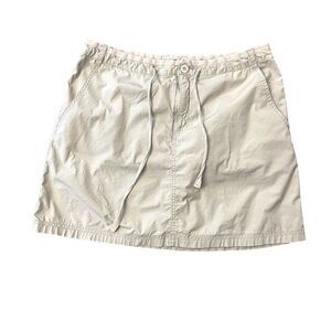 Womens’ Eddie Bauer Drawstring Cotton Skirt One Size